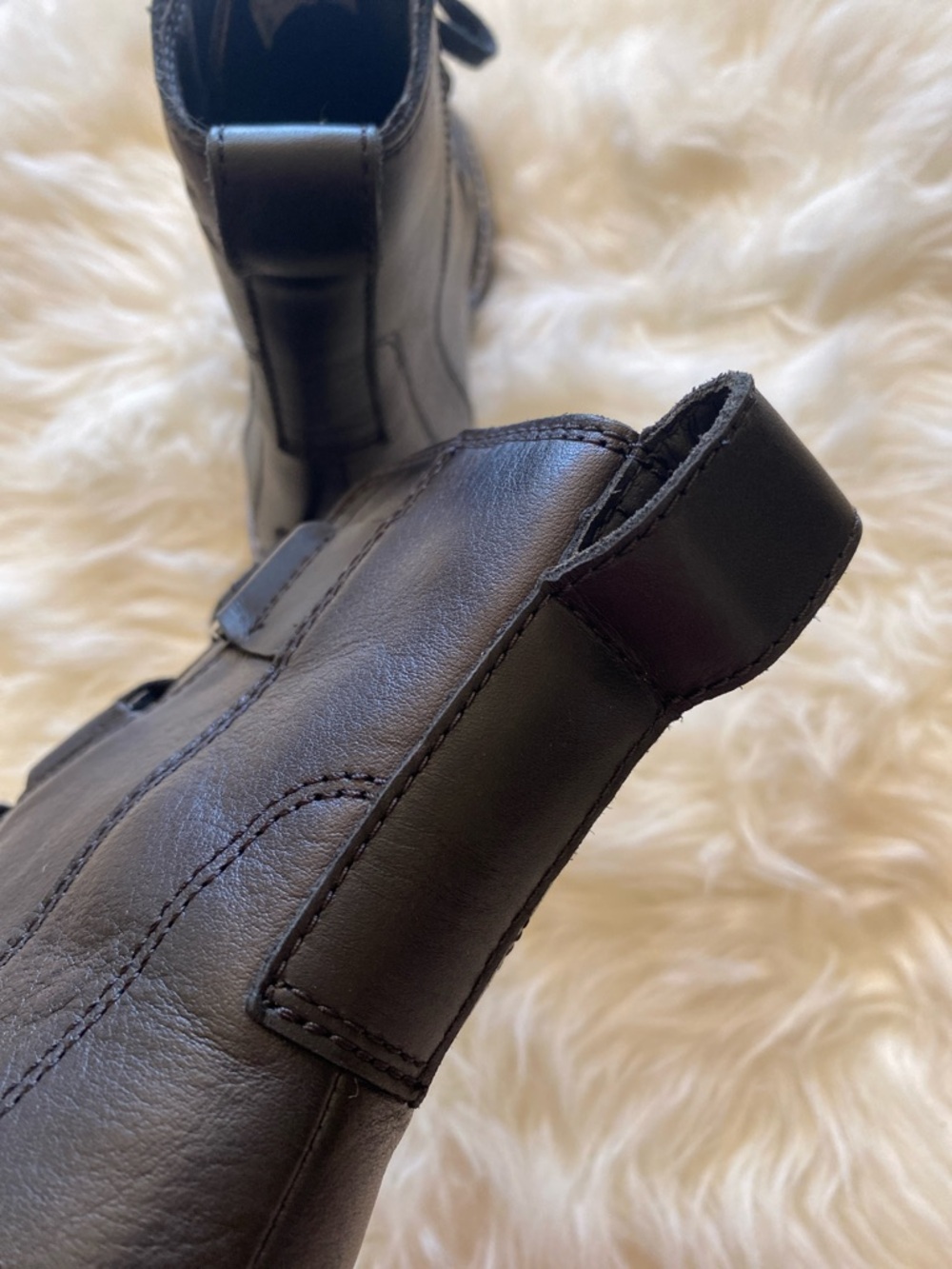NEW Sorel Joan Now Waterproof Combat Boot Boots Lace Up Leather Black Size 10 - Picture 14 of 16